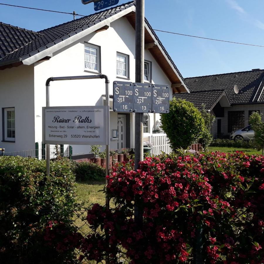 Wershofen/Eifel Apartment Exterior foto